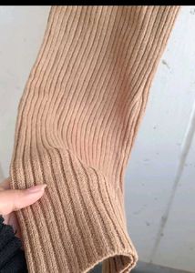 Bootcut Woolen Trousers