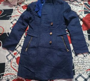 Chic Blue Coat