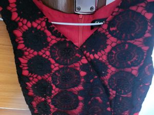 Red Sleeveless Dress