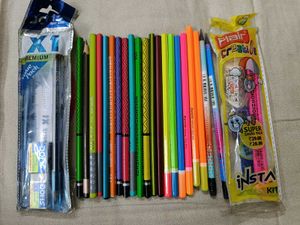 Set Of 21 Pencil+ Two Pencil Kit