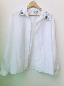 Korean White Shirt