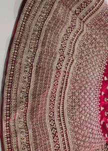 Red Embroidered Lehenga Choli