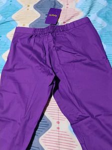 Purple ladies pant
