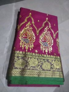 Banarasi Silk With Embroidery 🪡