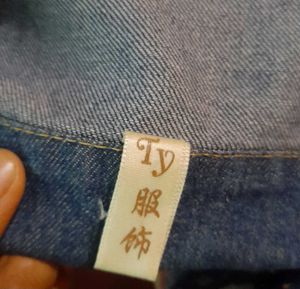 Denim Jacket Cum Dress