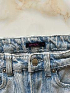 Acid Wash High Waisted Jeans