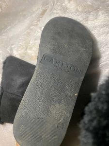 Cozy Black Winter Boots