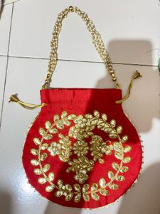 New Party Wear Embellished Pouch