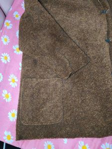 Brown Hooded Coat