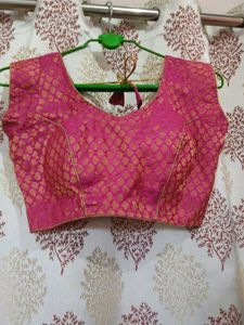 Pink Brocade Blouse💖