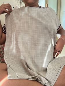 Vintage Plaid Sleeve top