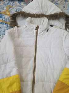 Stylish Color Block Padded Jacket