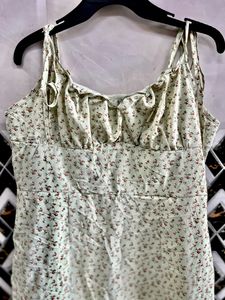 SHEIN MOD Ditsy Floral TieShoulder Cami Dress