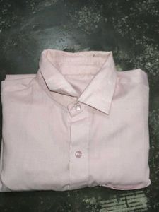 Light Pink Button-Down Shirt