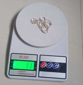 Real Silver Double Design Chain
