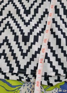 Chic Black &amp; White Kurta Daily wear