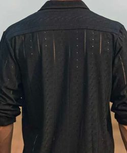 Spread Collar Long Sleeves Cotton Casual Shirt