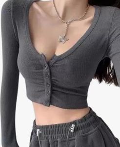 Korean Grey Top🩶