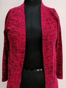 Women Red Shrug | Bust 40 | Length 30