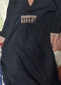 FABINDIA Black Kurta