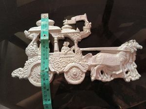 Krishna Arjun Chariot Showpiece