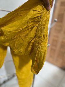 Mustard Yellow Kurti