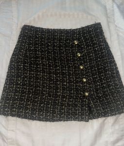 Tweed Mini Skirt