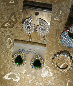 4 Beautiful Earings Combo 😍🌟