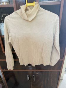 Turtle Neck Wooden Top