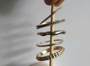 Set Of 5 Finger Ring