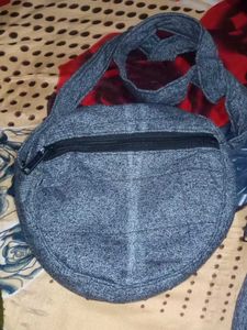Handmade Denim Sling Bags (Set of 2)