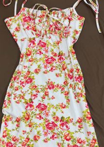 32-34 36 Floral Maxi Dress long