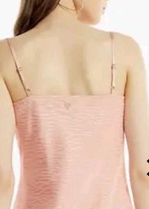 Elegant Pink Slip Dress