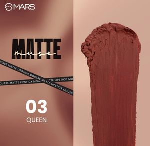 Set Of 4 MARS Matte Mousse Lipsticks