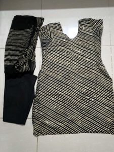 Striped Kurta Set