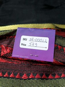 Bangladeshi Tangail Saree - Black