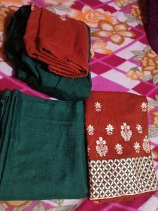 Wollen kurti set