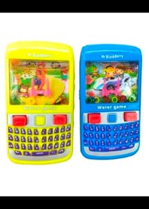 2pc Hand Held Water Ring Toss Bubble Game, Mobile/Phone Water Ring Game for Kids