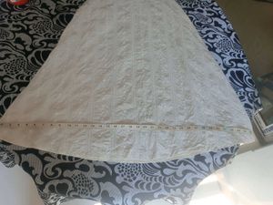 Long Cream Skirt