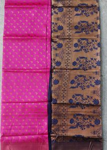 Pink &amp; Blue Saree