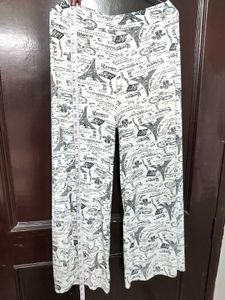 Patterned Wide Leg Pants Palazo 🤍🖤