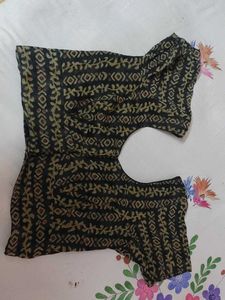 Beautiful Cotton Multicolour Blouse