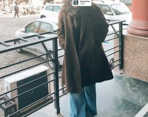 Elegant Brown Overcoat