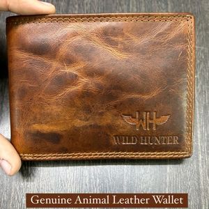 WILD HUNTER LEATHER WALLET