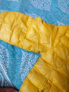 Cute Yellow Kids Puffer Jacket