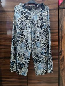 Floral Print Wide Leg trouser
