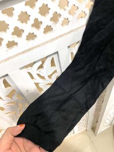 Imported Stylish Black &amp; Silver Top B