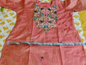 Elegant Embroidered Kurta