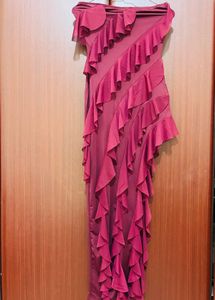 Elegant Ruffled Dress Size S