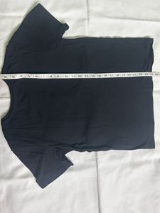 UNWORN Black Graphic Print T-Shirt